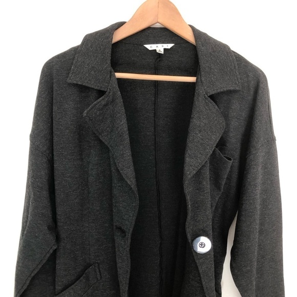 CAbi Lisbon Ponte Knit Topper Coat #994 - Picture 7 of 16